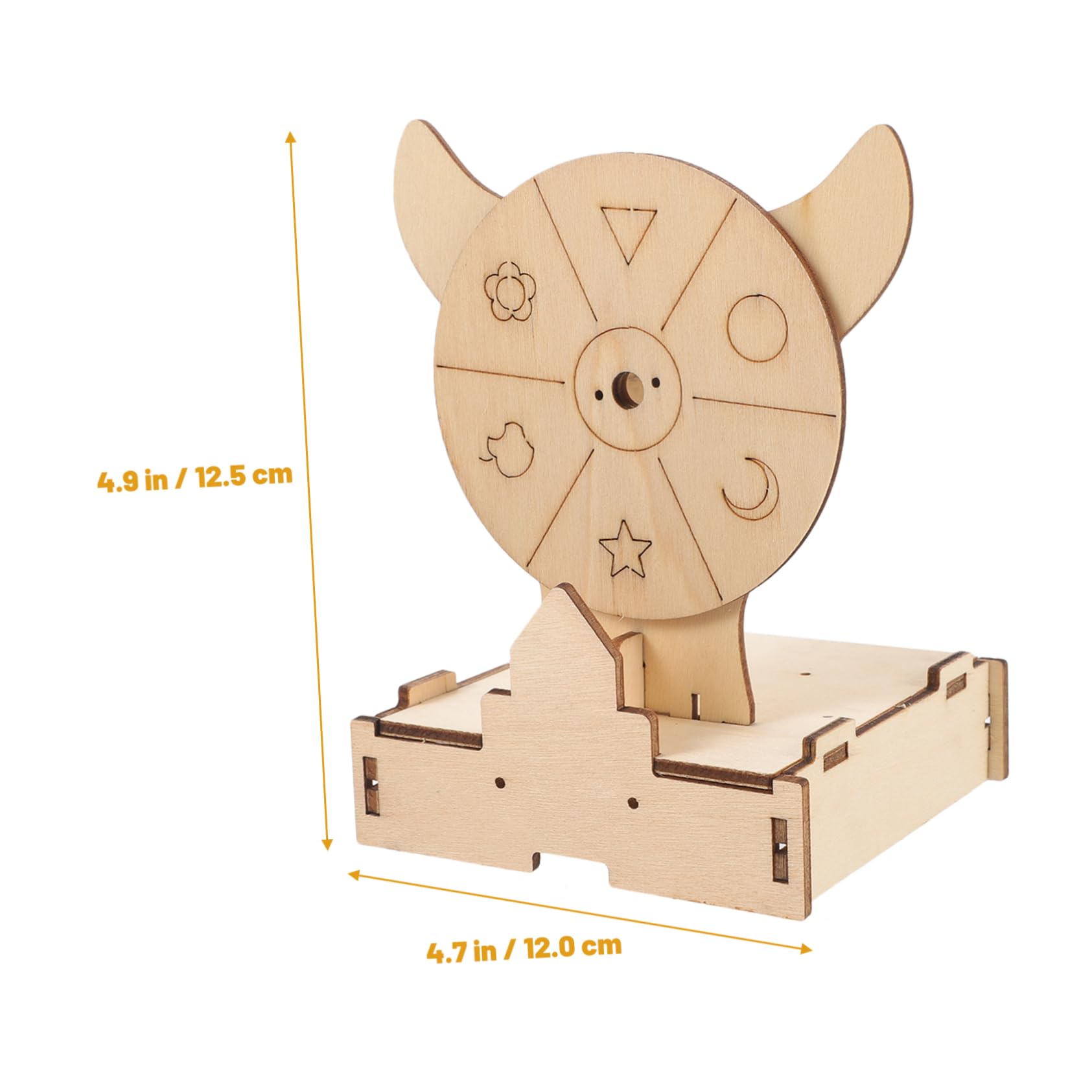 FAVOMOTO 1 Set Rotatable Prize Wheel Accessories Puzzle Prize Wheel Game Easy Assembly Party Game