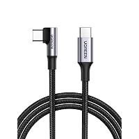 UGREEN Zapix Cavo USB C 100W 20V/5A 90 Gradi Ricarica Rapida (3M)