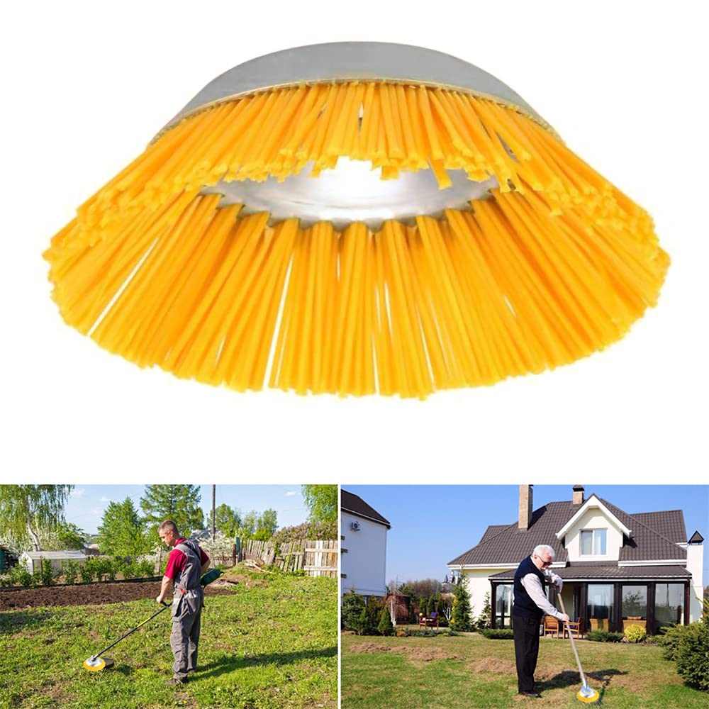 Disco Decespugliatore Per Erbacce - Testina Tosaerba Con 2 Lame E Protezione, Acciaio Al Manganese - Foto 9