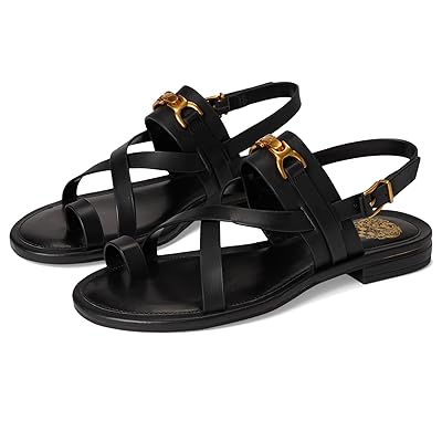 Vince Camuto Lenni Banded Buckle Flat Sandals Women
