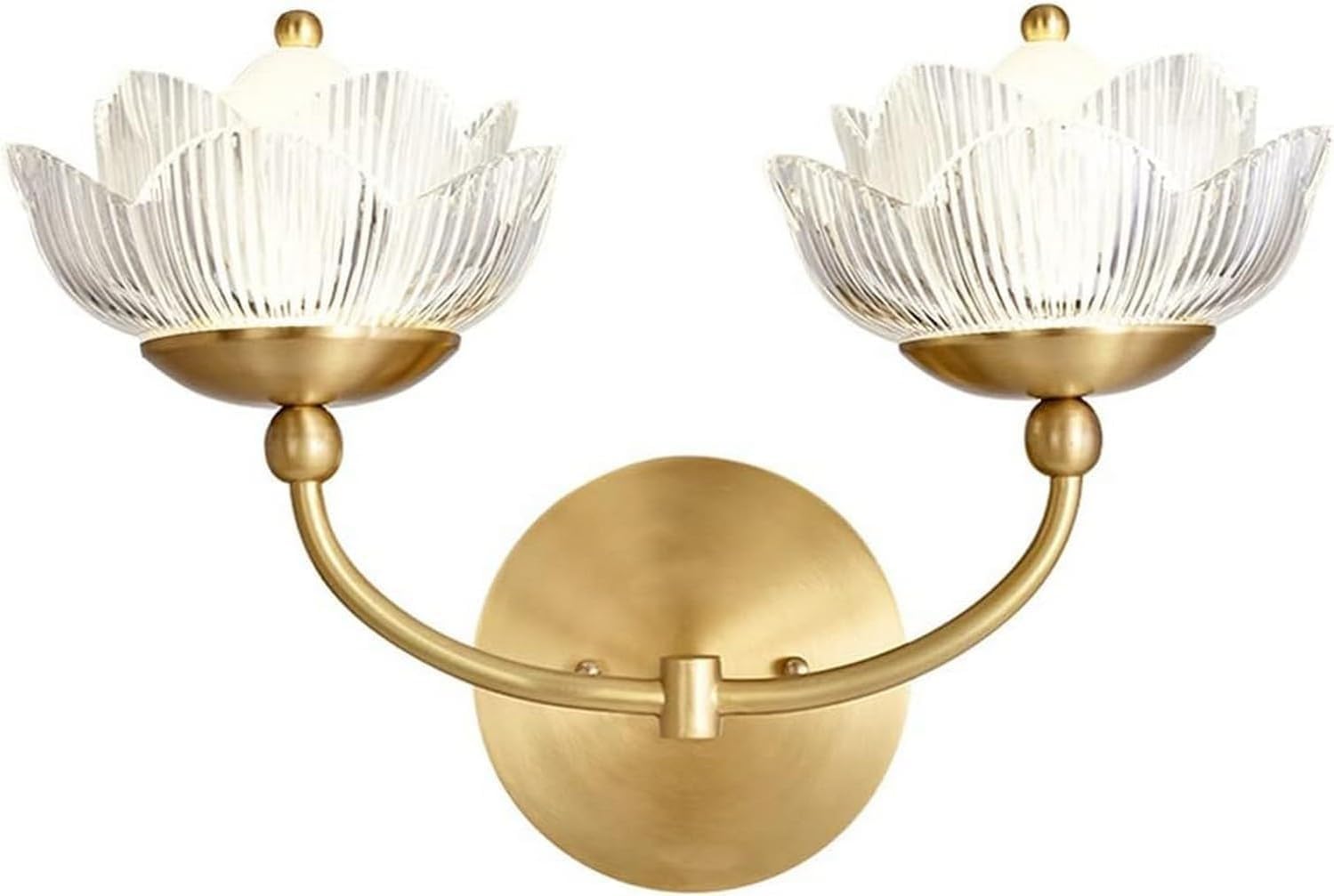 CWCQGH Wall Light Mirror Reading Lamp Wall Lamp Modern Minimalist Copper Wall Lamp - - Living Room Bedroom Decoration Petal Lampshade Lighting Wall Light,Chandelier Ceiling Fixtures