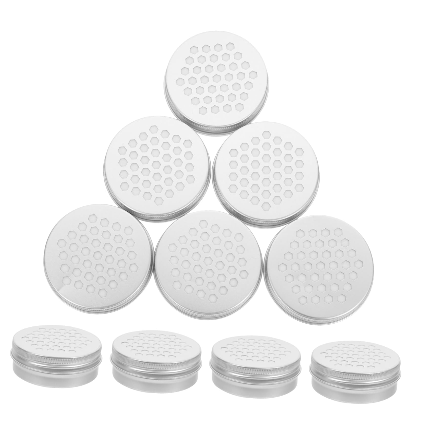 Sosoport 20pezzi Diffusore Aromatico Alluminio con Coperchio Vite per Decorazione Auto e Diffusore Multifunzionale per Oli Essenziali e Neutralizzatore di Odori Design Compatto e Sicuro