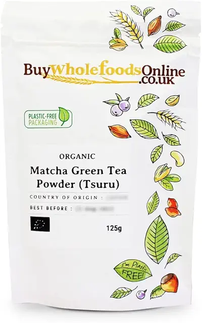 Organic Matcha Green Tea Powder - Premium Whole Foods Matcha 125g