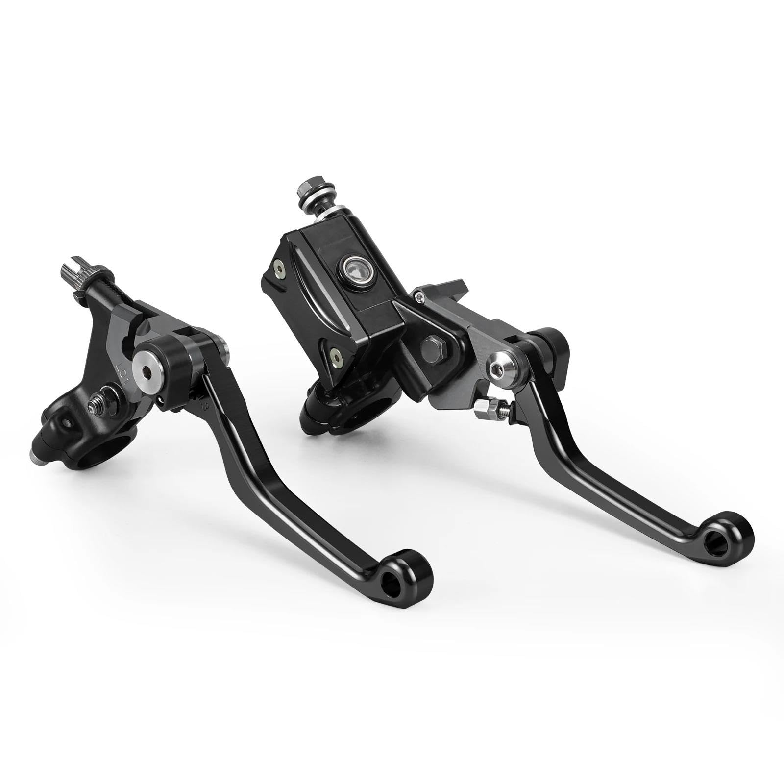 CMBMHGETEE Handlebar Brake Lever for CR80R for 85R for CRF125F for CRF150R for CR125R for 250R for CRF250R for CRF450R for CRF250X for CRF450X for CRF230F(Black)