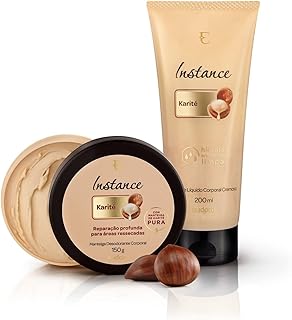 Eudora Kit Instance Karité Sabonete Líquido + Manteiga Corporal