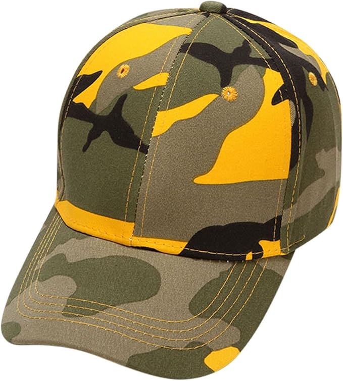 Camouflage sports hats Clearance