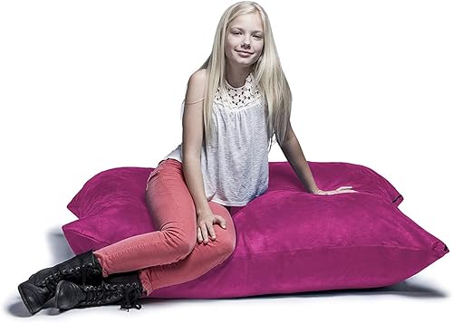 Jaxx Puff Saxx de 3.5 pies para niños, color fucsia