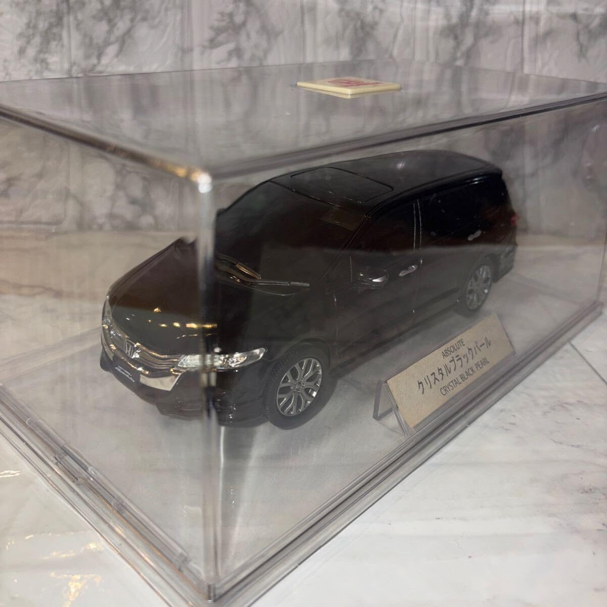 1/24 ホンダ　カラーサンプル　ミニカー　4代目オデッセイ アブソルート Amazon | レア 1/24ディーラー カラーサンプル 4代目オデッセイ