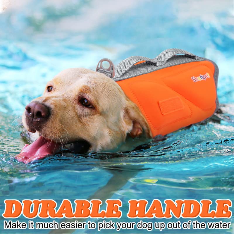 Life Jacket For Dogs Dog Life Jacket, Good Visibility For Swimming