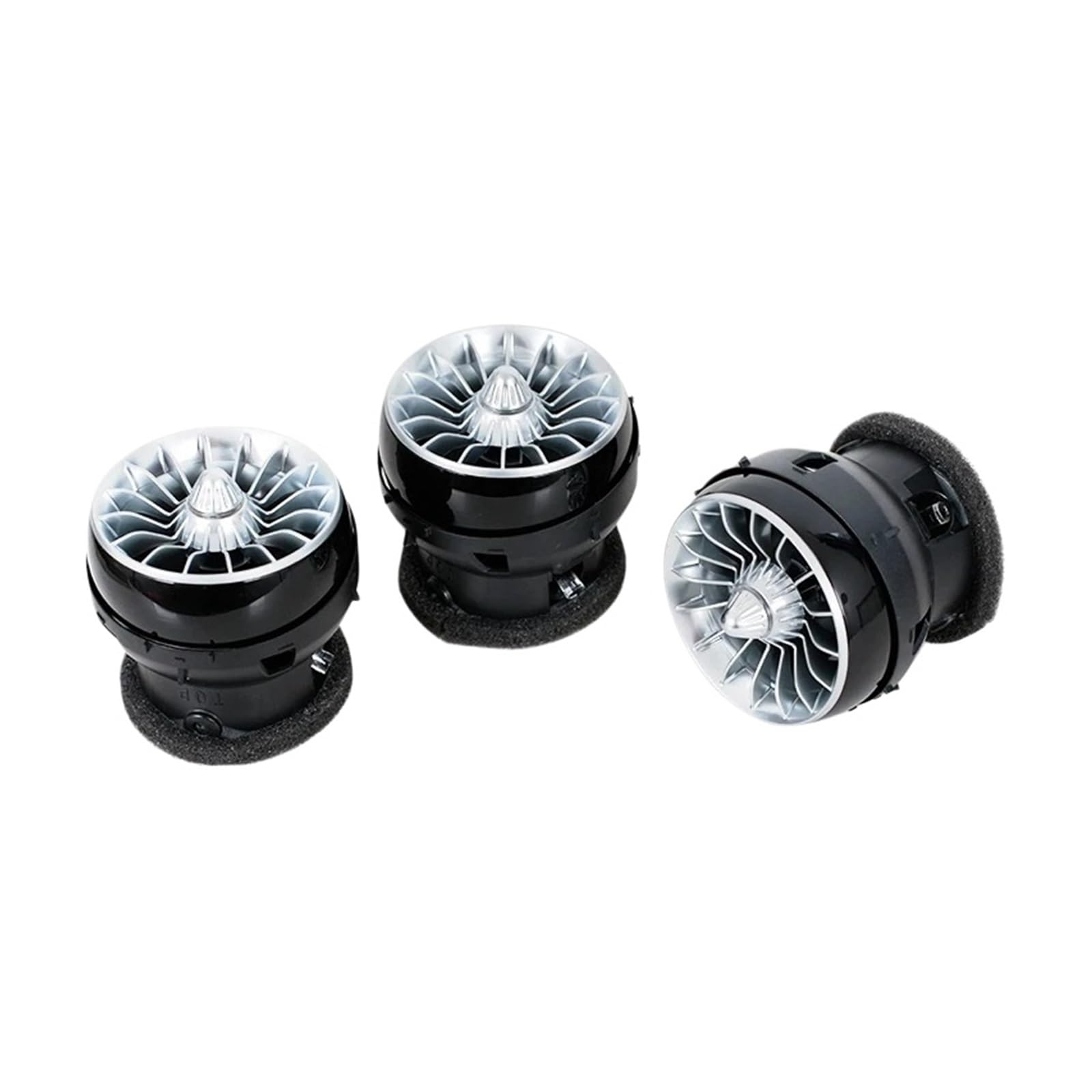 Turbine climatisation LED Ford 2015-2021 | Grille aération console intérieure 3 pièces - 7