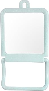 Dormitory Hanging Makeup Mirror with Stand, G...