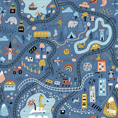 Alfombras de Vinilo Infantil Marca DobleUve Estudio