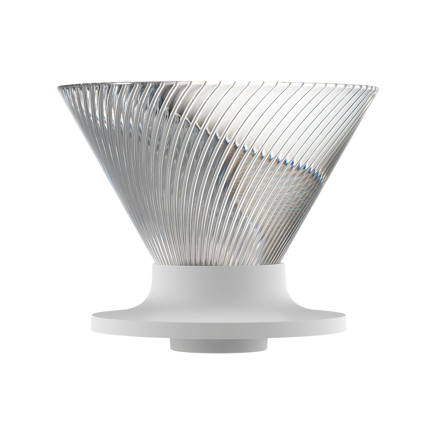 HARIO(ハリオ) V60 ドリッパー NEO 1~4杯用 トライタン 樹脂 スパイラルリブ クリア 日本製 VDN-02-T