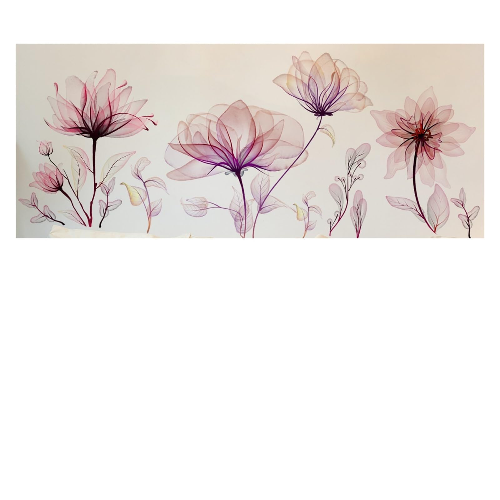 Flower Wall Stickers Flowers Wall Stickers for Bedroom