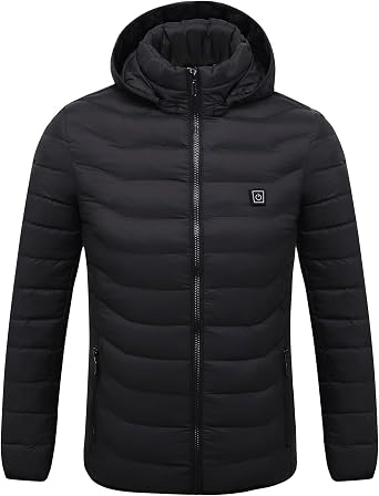 Heating clothing winter lightweight heat insulation jacket mens electric USB thermostat heating cotton clothing