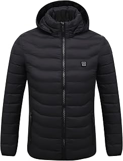 Heating clothing winter lightweight heat insulation jacket men's electric USB thermostat heating cotton clothing