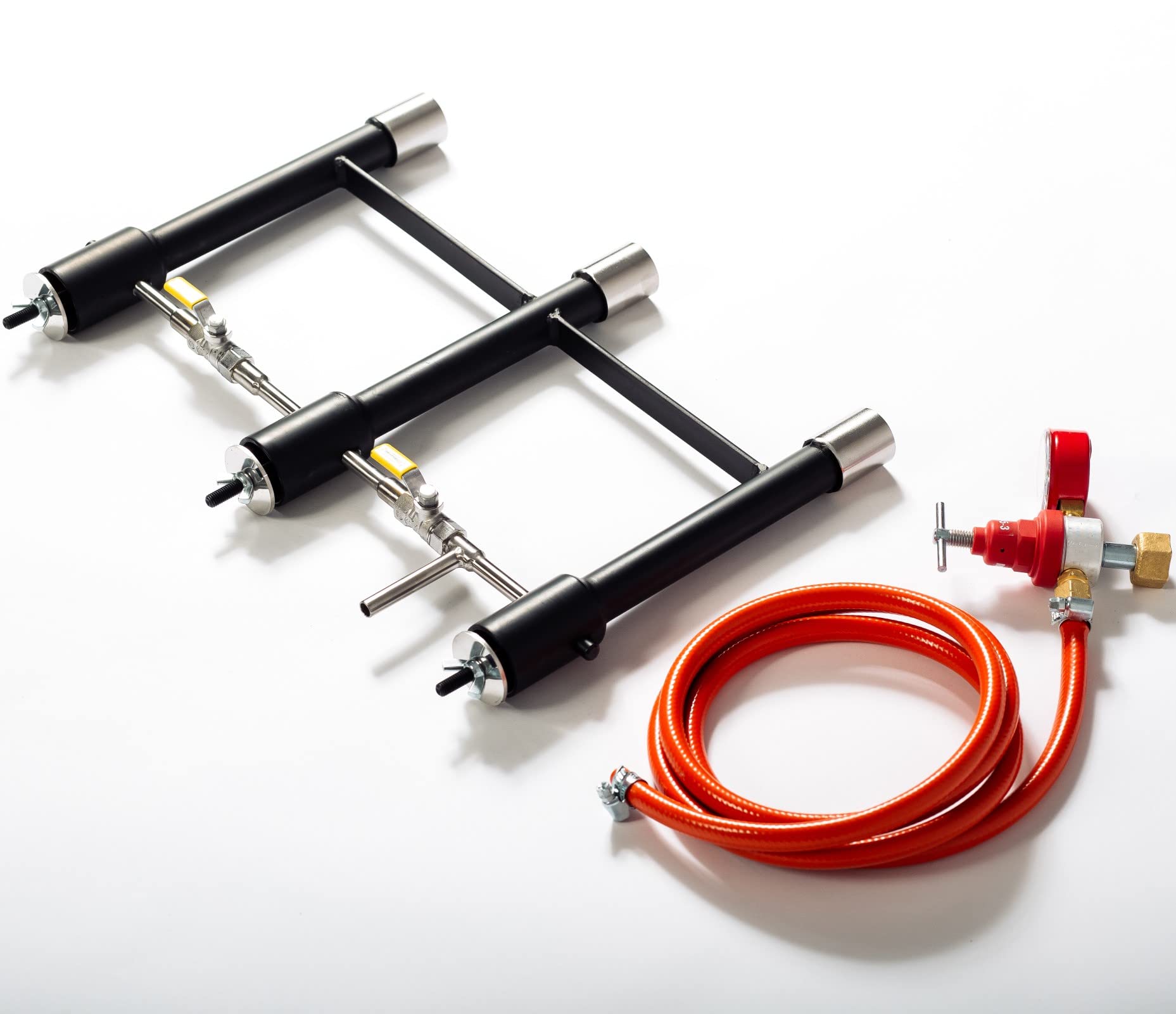 DEVIL-FORGE Brûleur à gaz modèle 3 Connectés DFP (240.000 BTU) pour forges à gaz et fours de fusion de métaux, Efficace et économique, Gas Burner