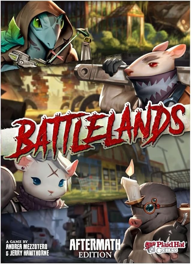Epic Games Store: Das Dritte Weihnachtsspiel hat geleakt, es handelt sich um eine sehr bewertete Spielereihe 9 611JnmfHJ5L. AC SY879 Battlelands Board Game - Post-Apocalyptic Surival Strategy Game, Fast and Furious Combat Game for Kids & Adults, Ages 14+, 3-5 Player, 30-60 Minute Playtime, Made by Plaid Hat Games