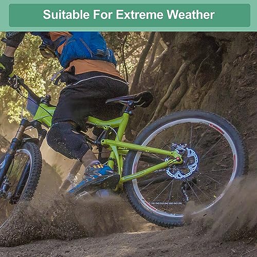 X AUTOHAUX 4 Pair Semi Metal Disc Bike Brake Pads with Split Pin for SRAM, Black - Image 2