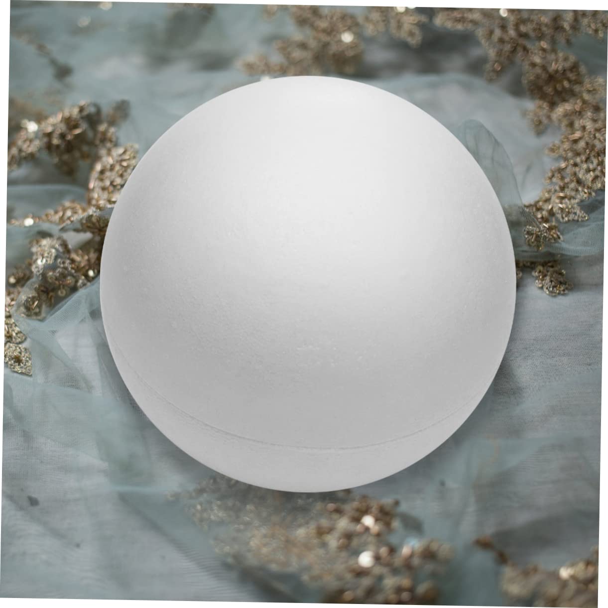 Operitacx Bolas de Espuma de Poliestireno Huecas 50 Cm Esferas Redondas para Manualidades Decoración Fiestas Bodas y Proyectos Escolares Ideales para Bricolaje y Personalización