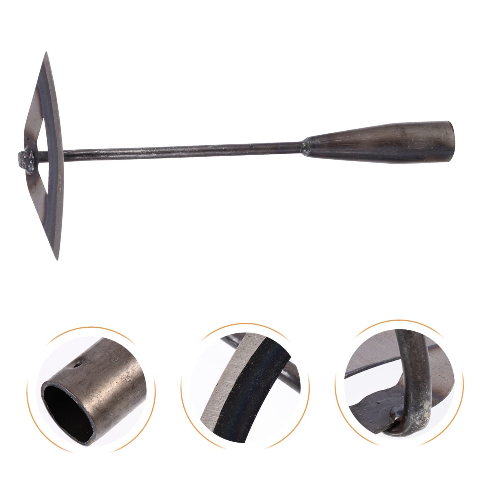 ibasenice -in-one Gardening Tools Set 5-Piece Kit Hoe Hand Shovel Sifting Shovel Steel Spade for Grass Digging