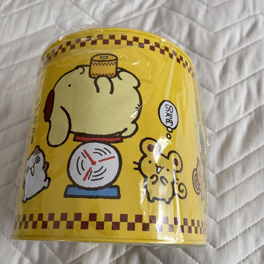 Amazon.co.jp: ポムポムプリン 貯金箱 缶 : おもちゃ