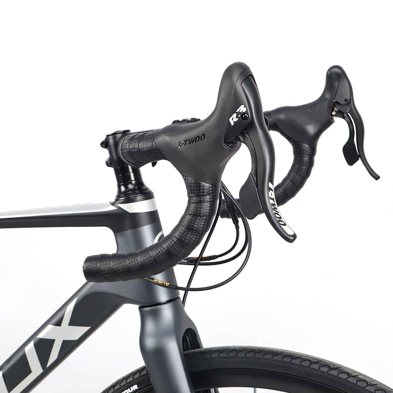 Amazon.co.jp: WEEROCK L-TWOO ロードバイク シフトレバー 2×8速