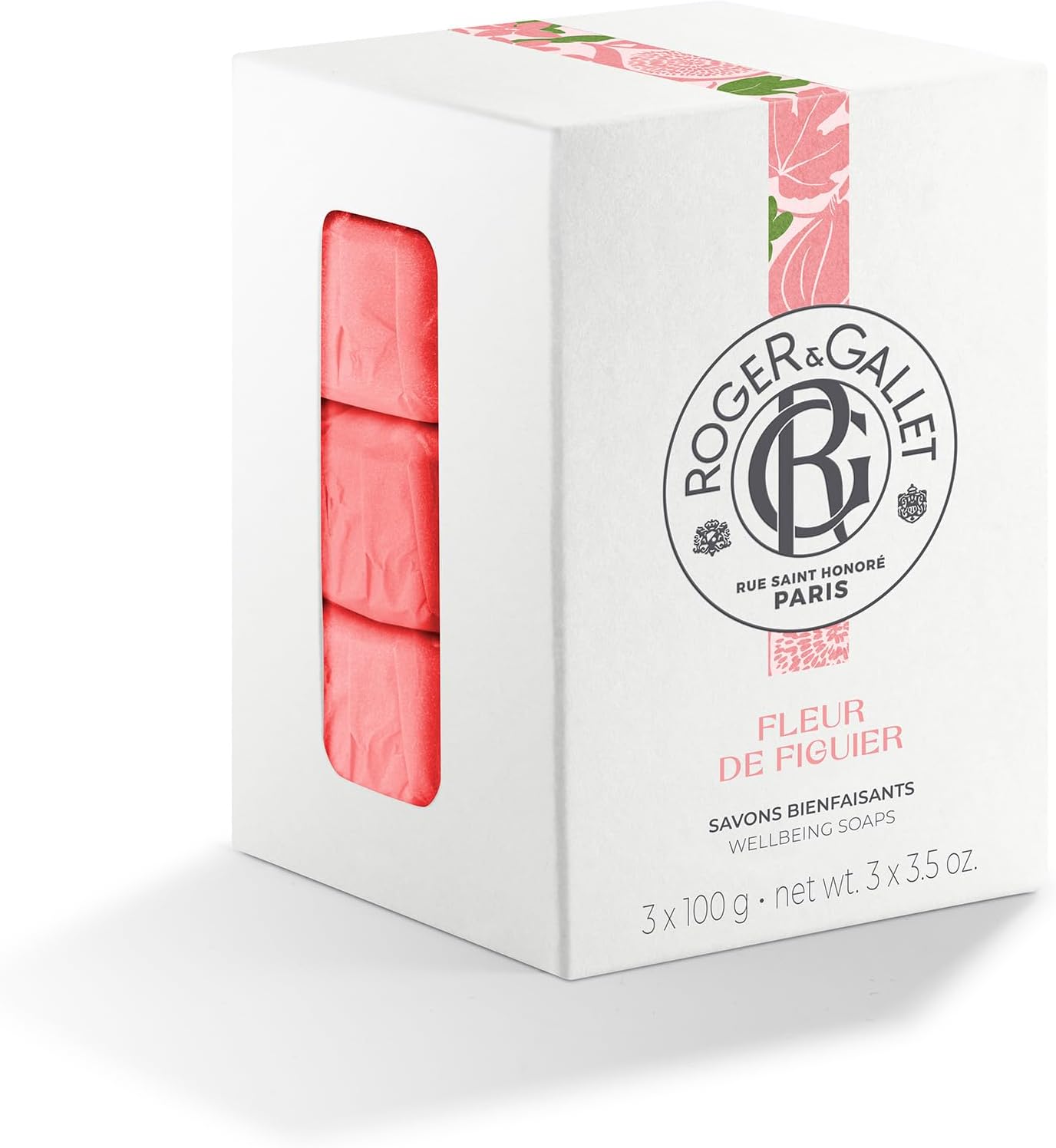 Fleur De Figuier Wellbeing Soap 100 g, 3-Pack