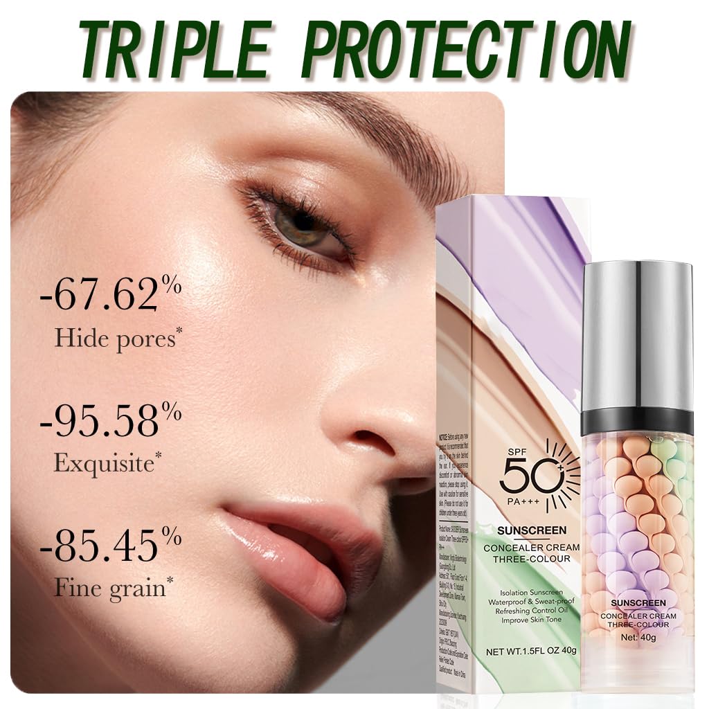 Primer Makeup, One Step Colour Corrector Face primer, Pore Minimizer Skin Perfecting primer - Image 2