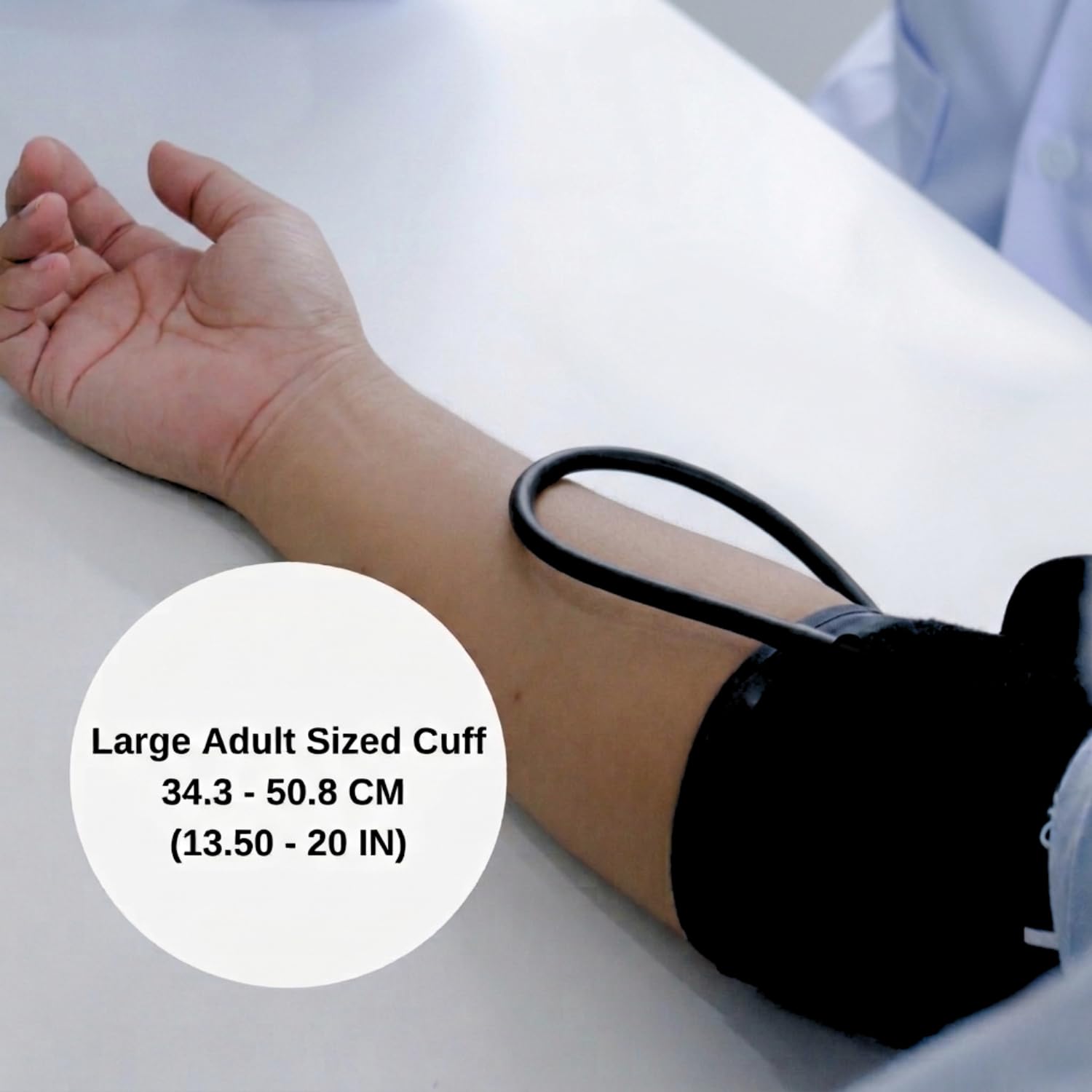 Extra Large Blood Pressure Cuff - Manual BP Arm Cuff -2
