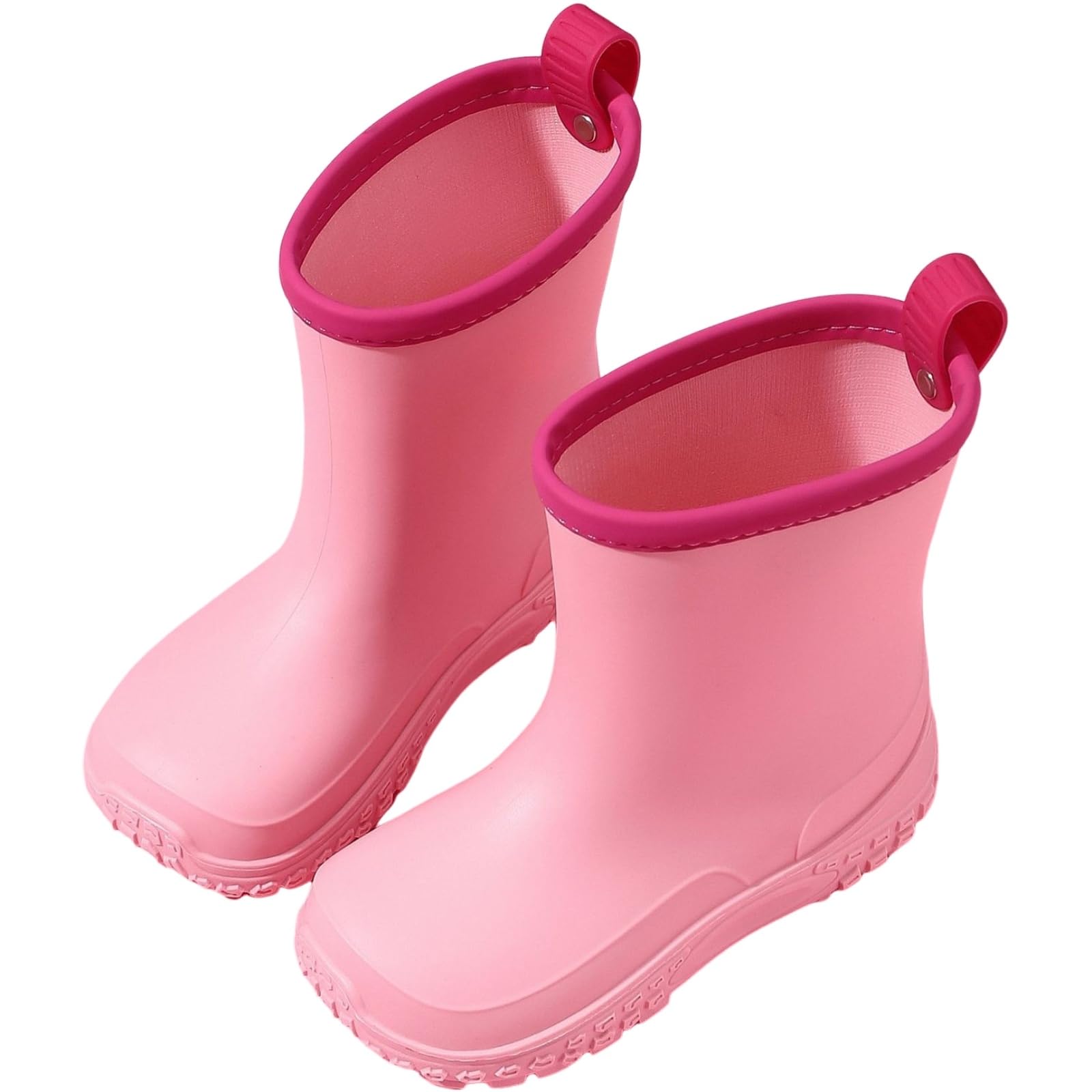 ENEN Gummistiefel Kinder Gr 26-31, Gummistiefel Mädchen und Jungen Wasserdichte Regenschuhe Kleinkind Leicht Bequeme für Kindergarten, Schule, Outdoor