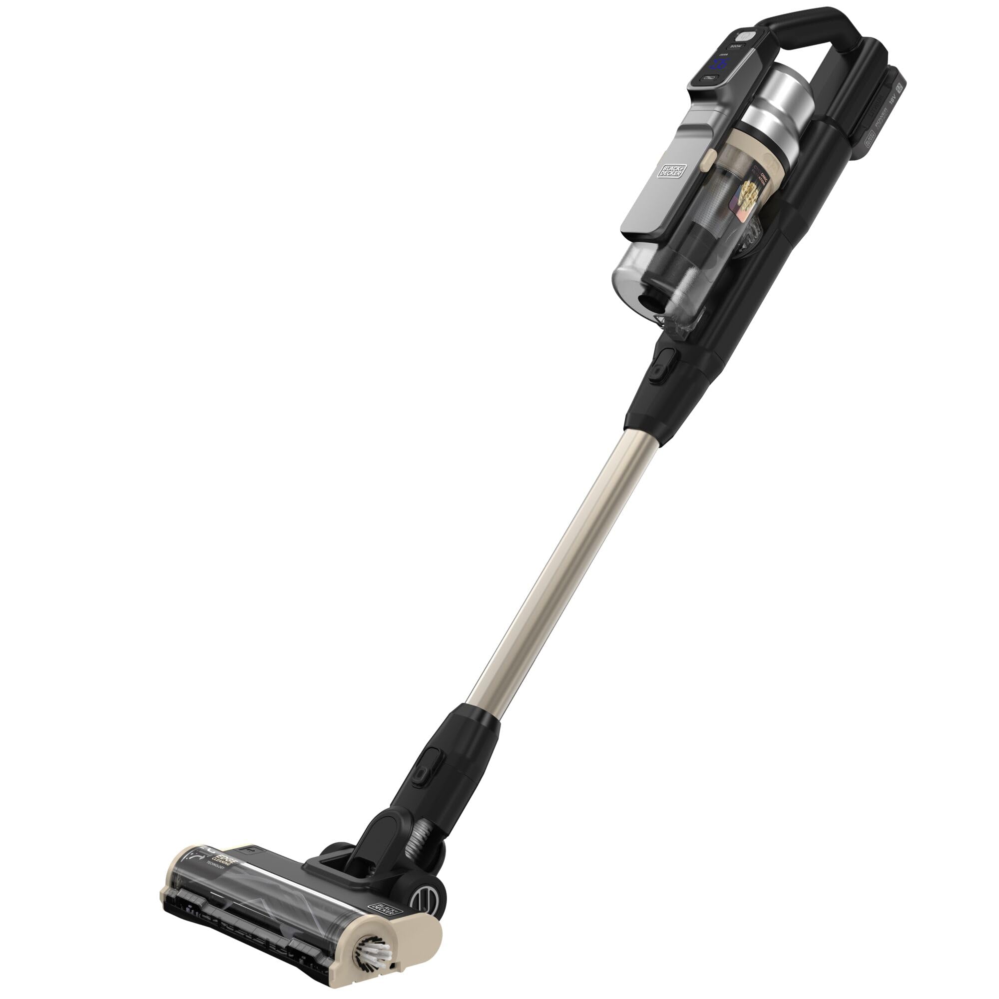 BLACK+DECKER POWERSERIES PREMIER Aspiradora escoba sin cable de 18 V, BSV525BLPA-QW