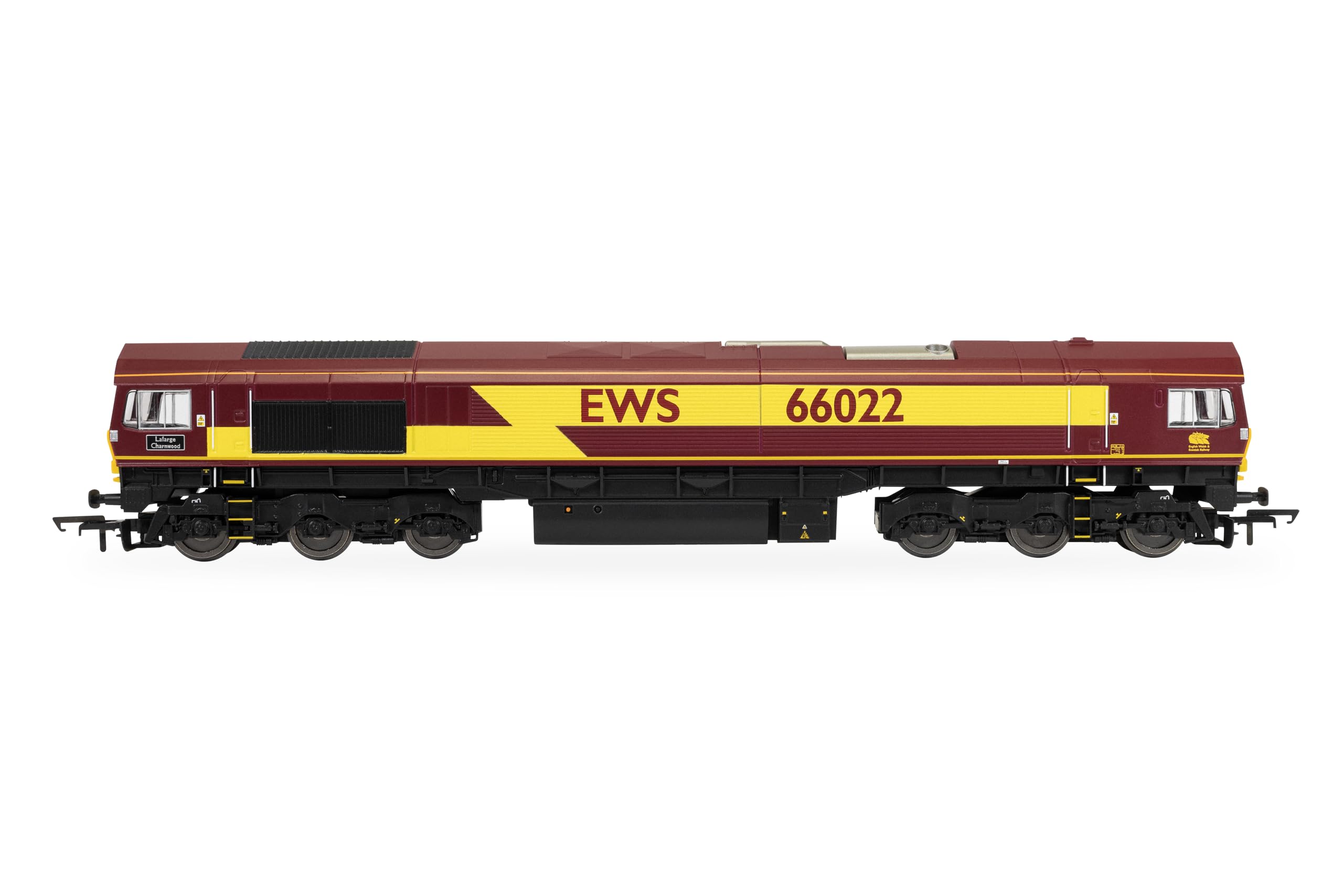 Hornby R30532 Railroad EWS Clase 66 Lafarge Charnwood 66022 Locomotoras de ferrocarril