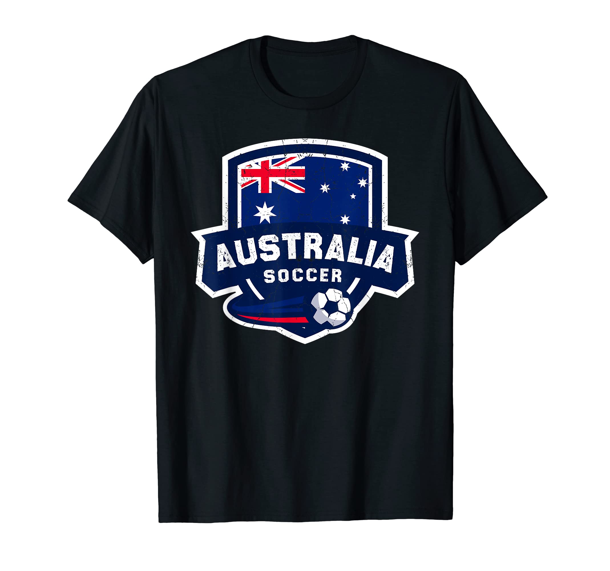 Ohia Australia Soccer Player Team Australian FlagAustralia Soccer Team Lover Australian Flag Patriotic Men Bo T-Shirt