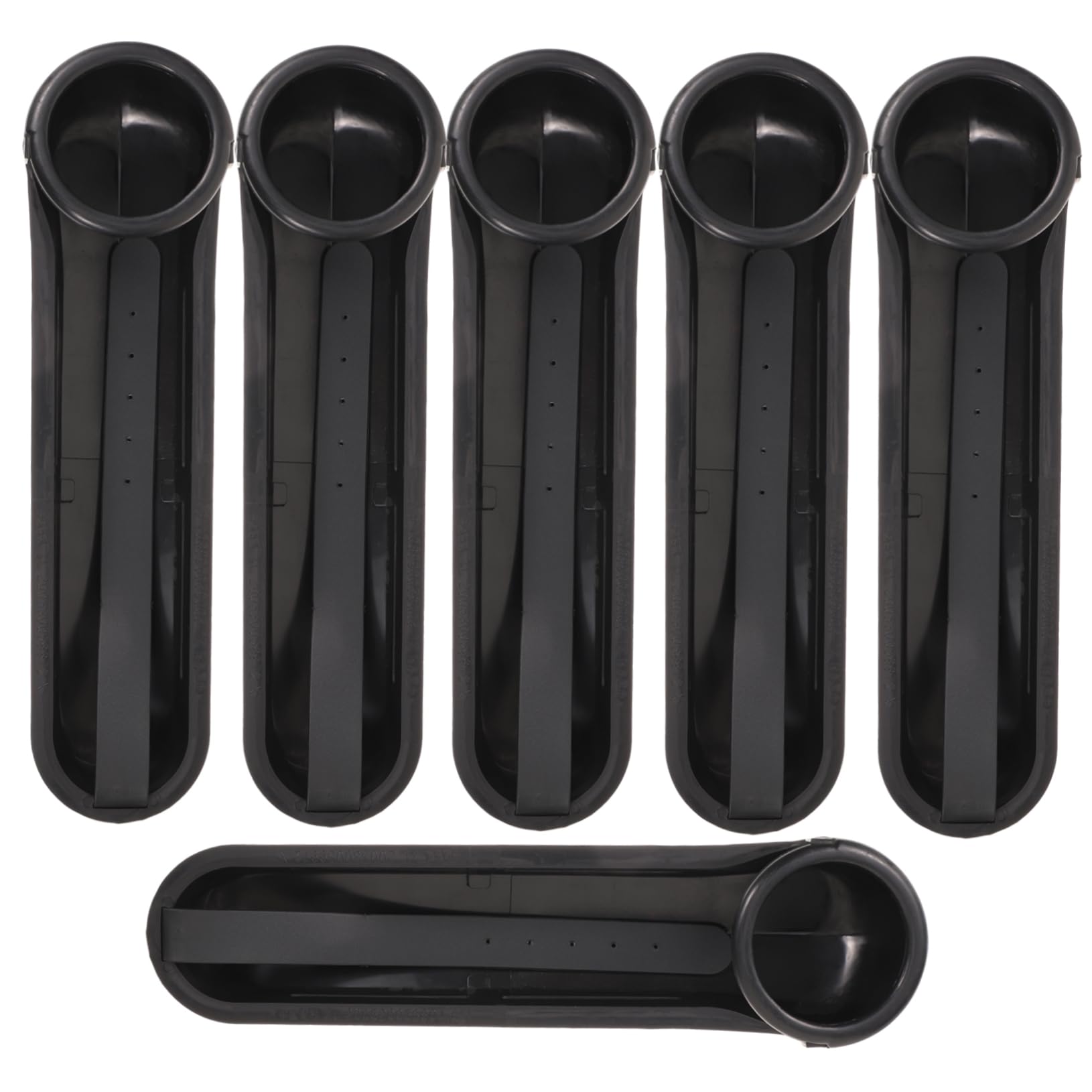 GAROZATION Snooker Ball Billiard Table Accessories 6pcs Dropping Track for Pool Table Supply