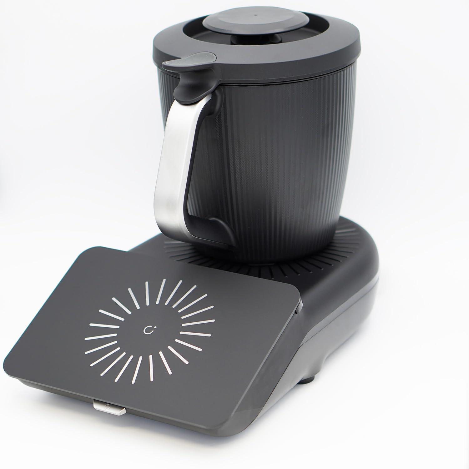 Protection D'Écran Pour Thermomix TM7 - PMMA Noir Mat, Installation Facile, Élégant Et Durable