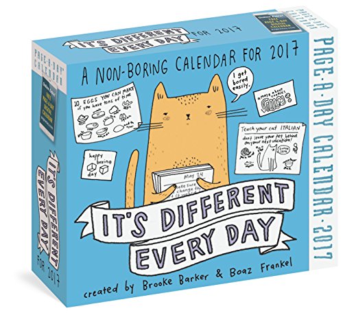 It's Different Every Day Page-A-Day Calendar 2017