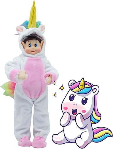 Miniatura 3 de Accesorios de elfo, disfraz de unicornio, disfraz de unicornio, muñeca no incluida