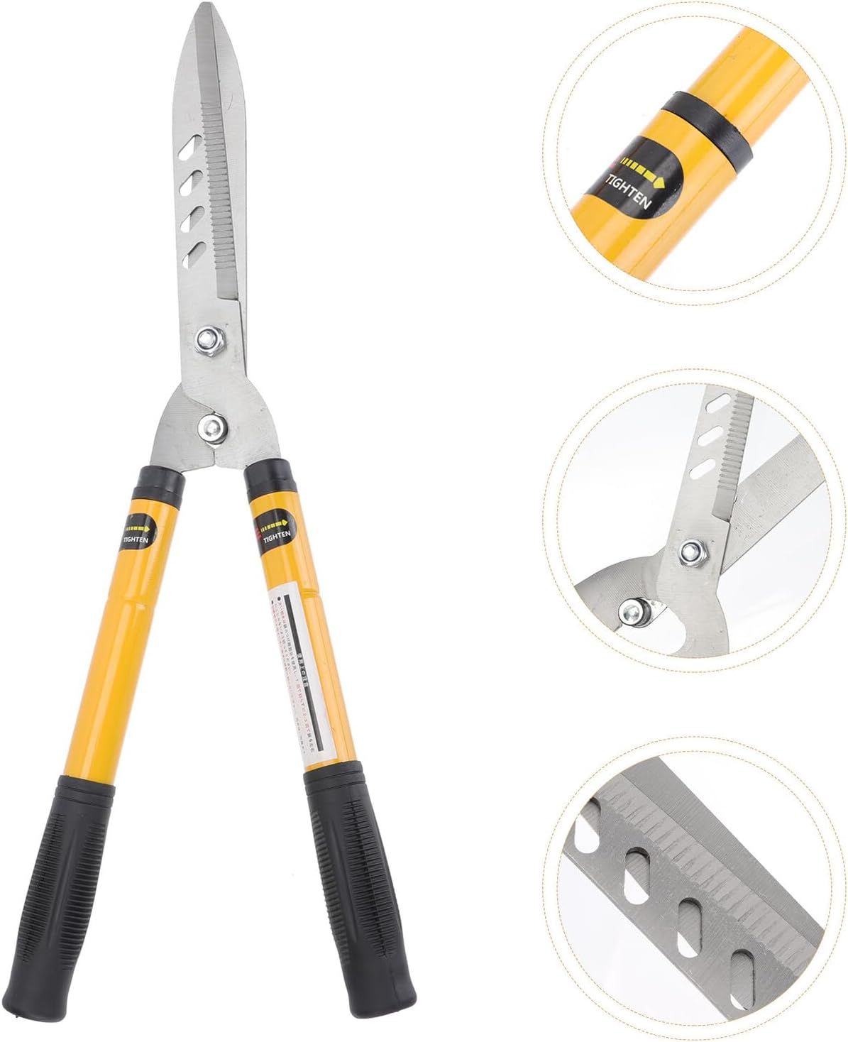 Professional Orchard Gardening Hand Pruner with Ergonomic Non-slip Handle Lightweight Multifunctional Cutting Tool for Tree Trimming Branches Hedging and Small Plants