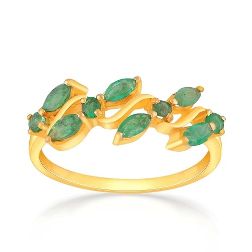 22 KT purity Yellow Gold Ring RGSNGGM035_Y_9 for Women
