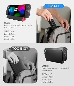 SiWiQU Switch 2 TV Dock - 1000Mbit Ethernet Adapter Docking Station Compatible with Nintendo Switch2 Charge and Play, Portable Switch 2 Charging Dock with 4K 2 USB Type C HDMI