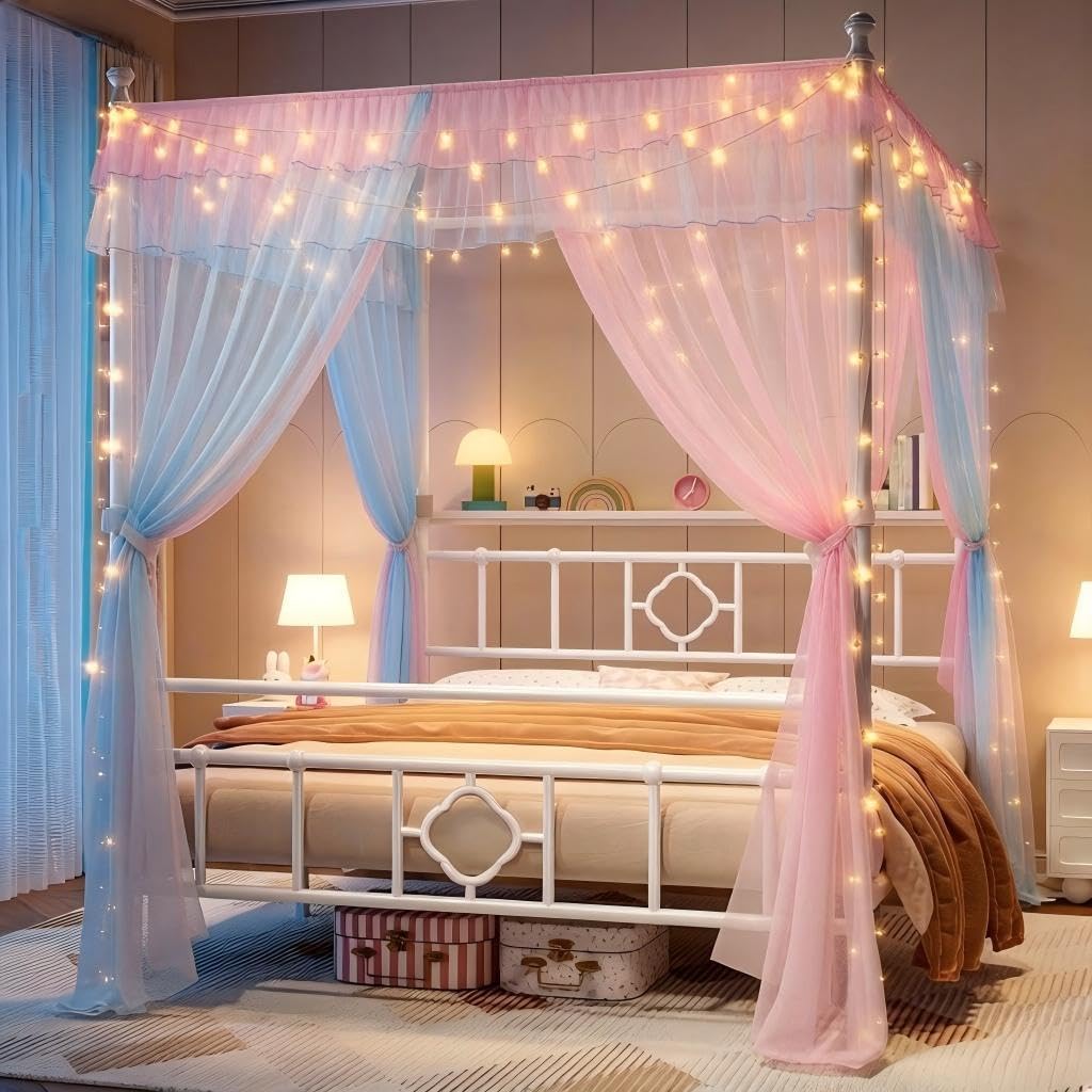 Homkdom Canopy Bed