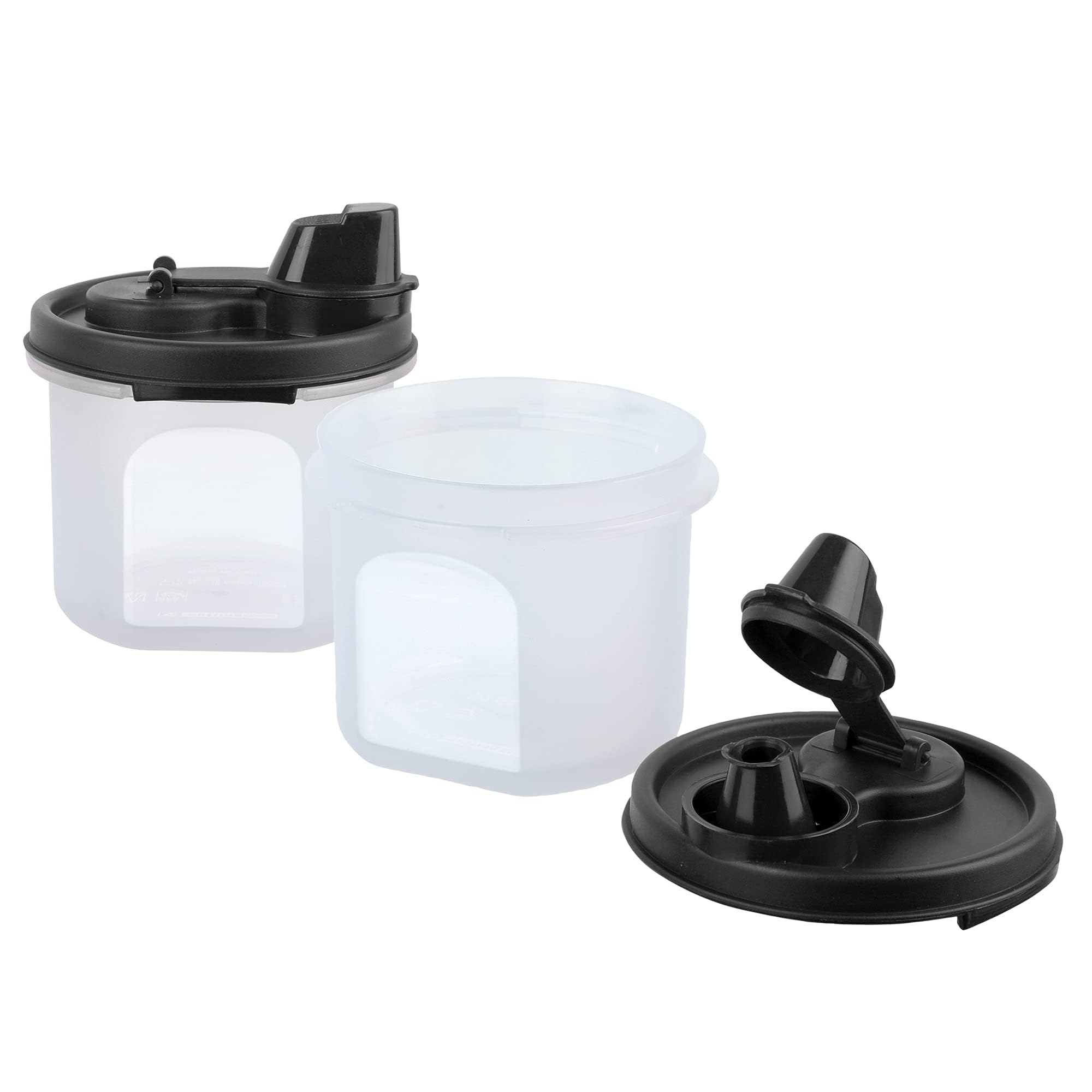 Cutting EDGE 250 ML Smart Slim Oil Dispenser Airtight Black (Set of 2) 1