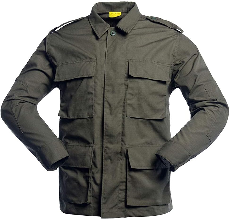 LANBAOSI Men's Tactical Hunting Uniform Combat Suit Shirt Jacket Coat and Pants Set - Image 2