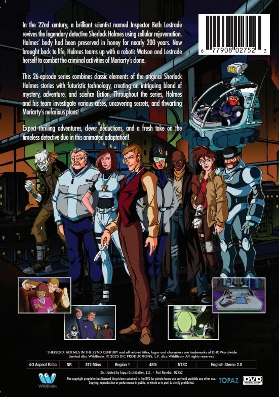 Sherlock Holmes in the 22nd Century; The Complete Series (25th Anniversary Edition) – The Complete 26 Episode Series [DVD]