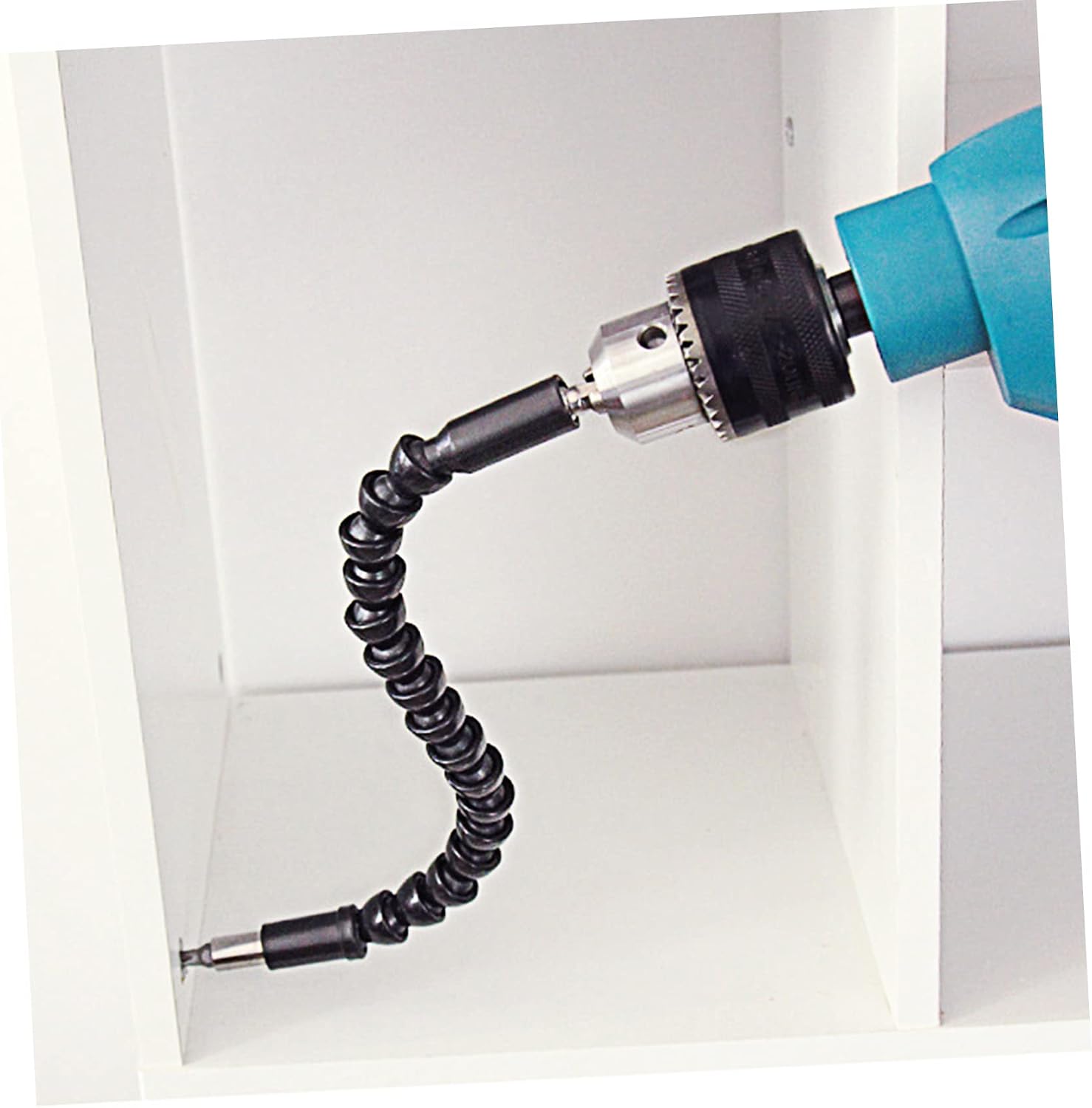 OSALADI 1 Set Flexible Electric Drill Shaft Set Extension Kit for Hand Drills Fit Durable for Tight Spaces and Angled Drilling