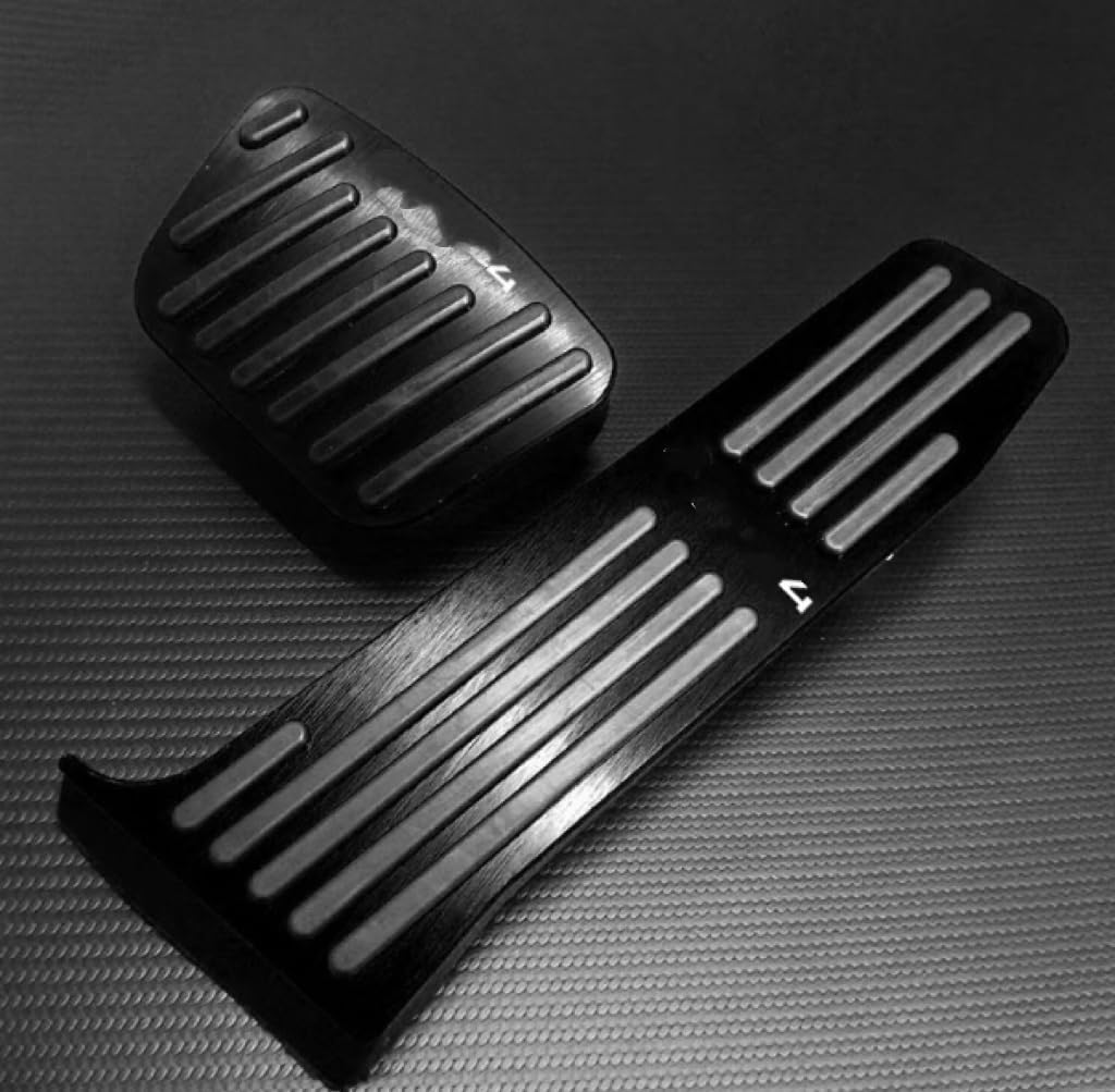 Foot Pedal Pads Set for Toyota Rav4 2026，Non-Slip Performance Aluminum Car Accessories Brake & Accelerator Pedal Covers (Blue)