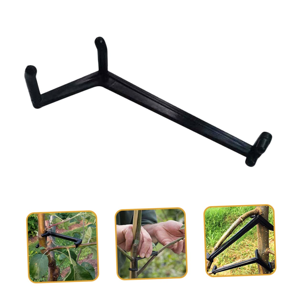 Toddmomy 5 Sätze Filialpresse Zweig Pflanzenbieger Biegeklammern Für Pflanzen Geäst Pflanzenclips Bonsai-stammbieger Astbefestigungsklammern Äste Biegen Clips Sport Schwarz 10 Stück * 5