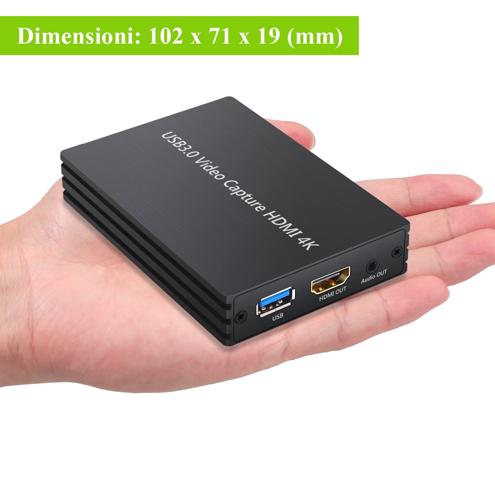 Scheda Acquisizione Video 4K HDMI A USB, Full HD 1080P - Foto 11