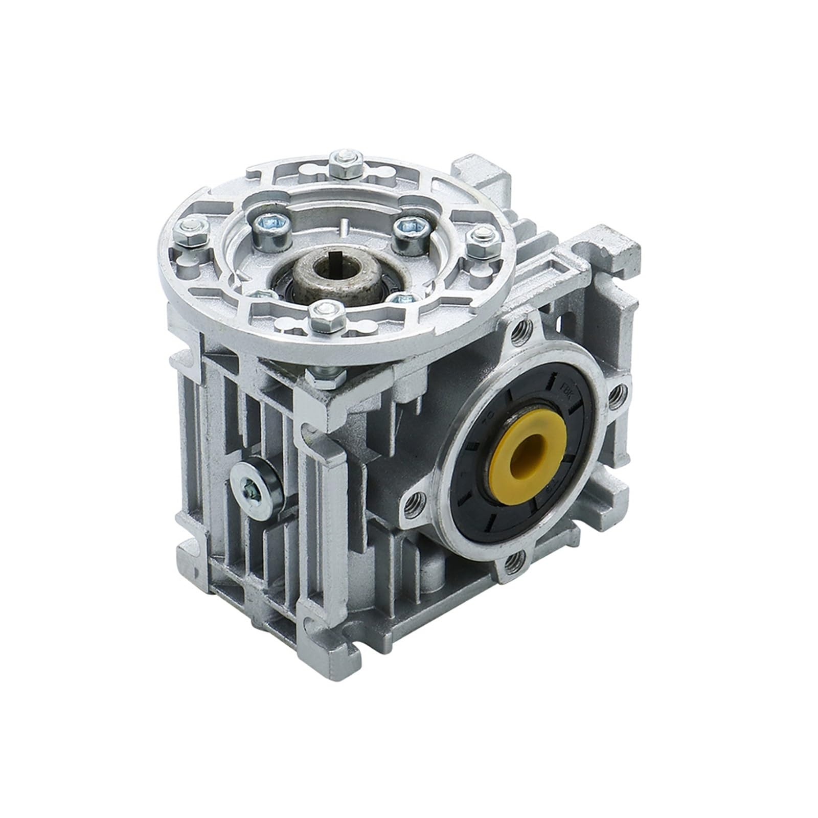 Reductor sin fin NMRV040 soluciona pérdida de fuerza en motores con brida 63B5